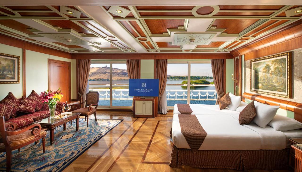 Отель Sonesta St George Nile Cruise - Luxor To Aswan 4 Nights From Monday To Friday Экстерьер фото